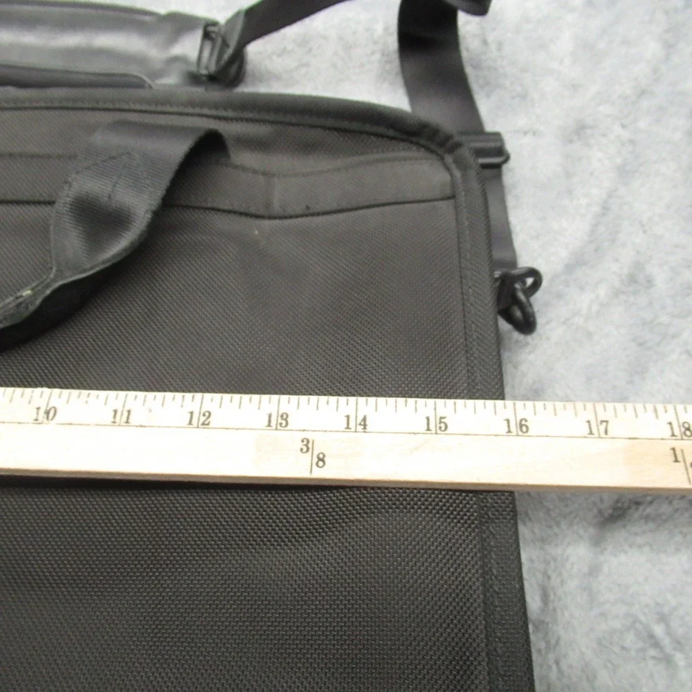 Tumi T Pass Laptop Briefcase Blk Ballistic Nylon Checkpoint Friendly Laptop Work